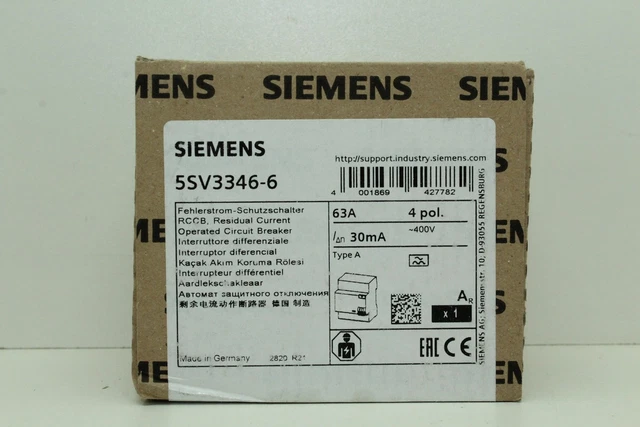 RCCB/RCD/ELCB New Type IEC 2 Pole 63A Residual Current Circuit Breaker