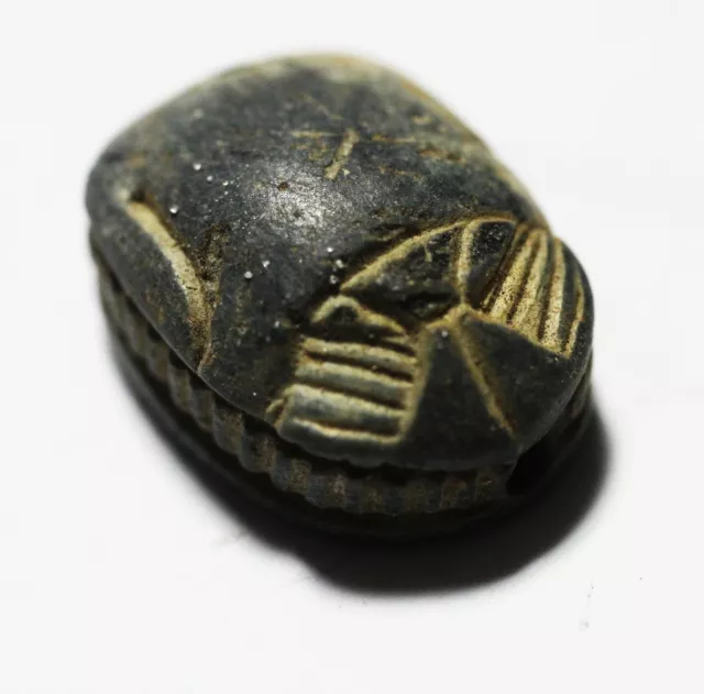 Zurqieh -As22596- Ancient Egypt. Stone Scarab. New Kingdom. 1400 B.c 2