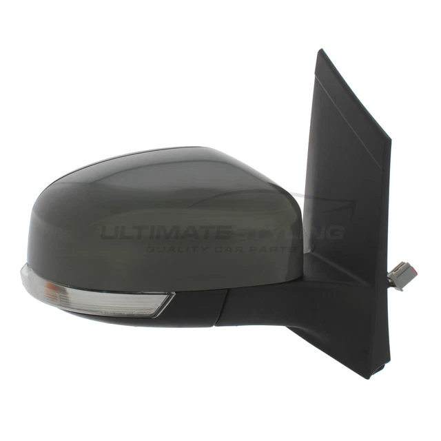 Renault Modus 2008-2012 Passenger Side Electric Wing Mirror – Primed, Heated, With Indicator