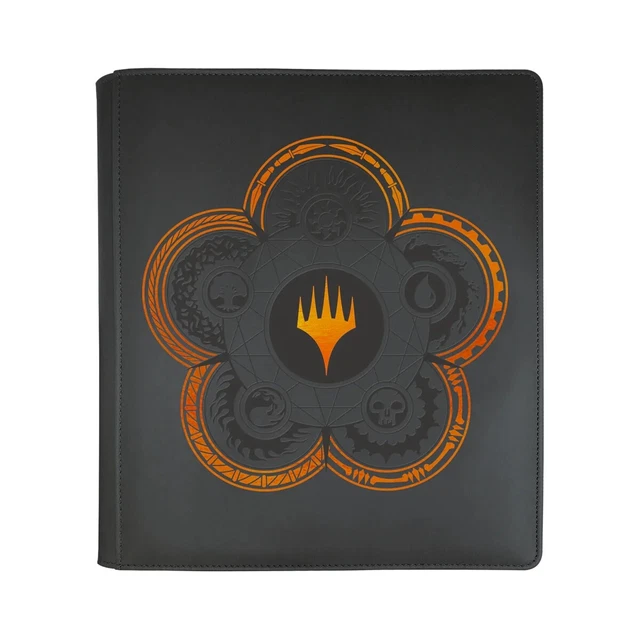 Mana 7 Color Wheel 12-Pocket Zippered PRO-Binder for Magic: The Gathering