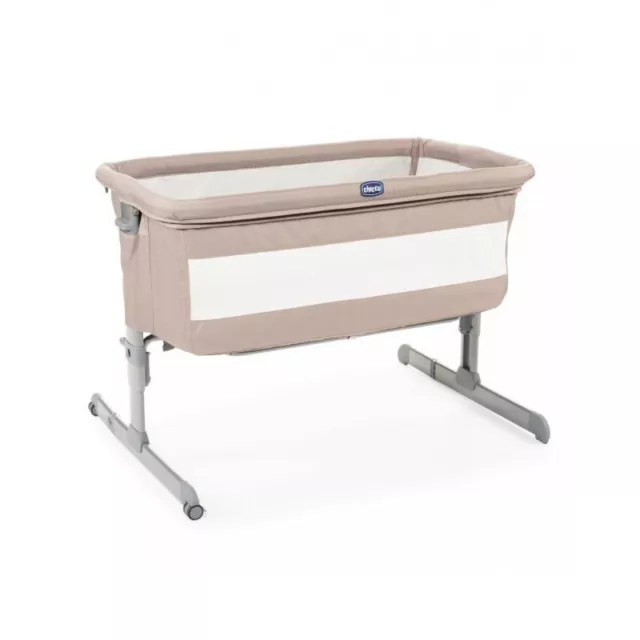 CHICCO Next2Me Dream - cot bed beside Silver