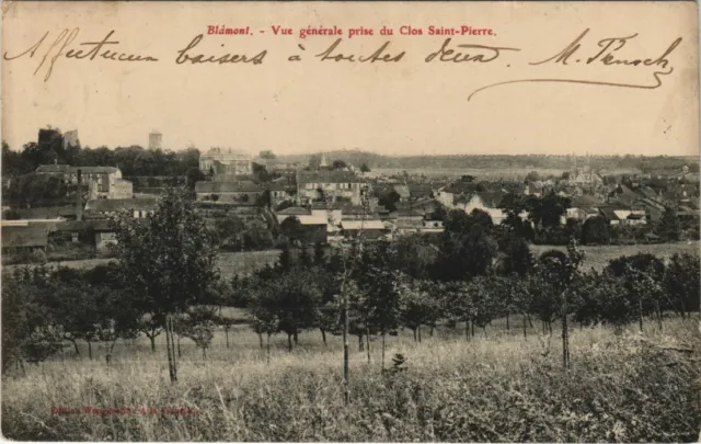 CPA BLAMONT General View taken from Clos Saint-Pierre (1114992)