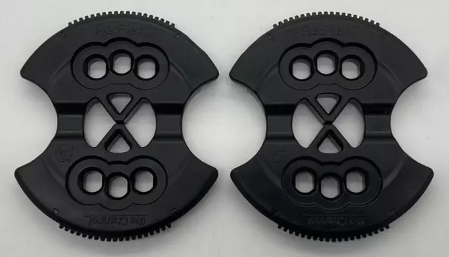 Burton Reflex Hinge Snowboard Binding Discs Mounting Plates Channel 2x2 NEW