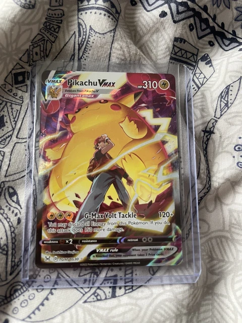 Pokémon TCG Pikachu VMAX Lost Origin Trainer Gallery TG17/TG30 Holo Ultra Rare