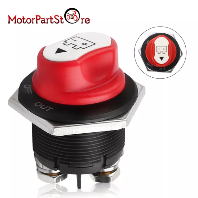 200A 12V-32V Coupe Batterie Circui Isolateur Clé Interrupteur Auto Camion Bateau