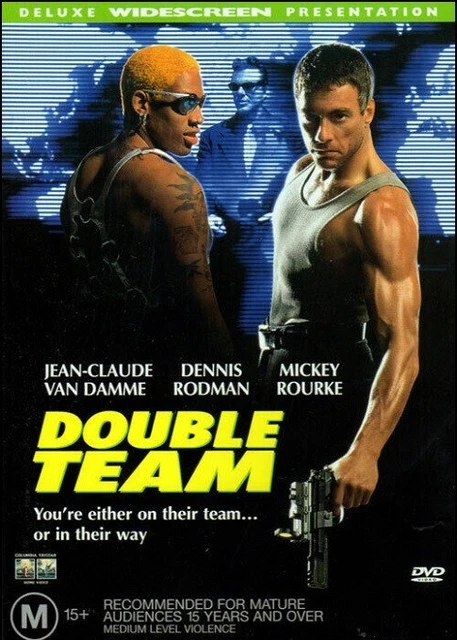 DOUBLE TEAM (JEAN-CLAUDE VAN DAMME Dennis RODMAN Mickey ROURKE) Action ...