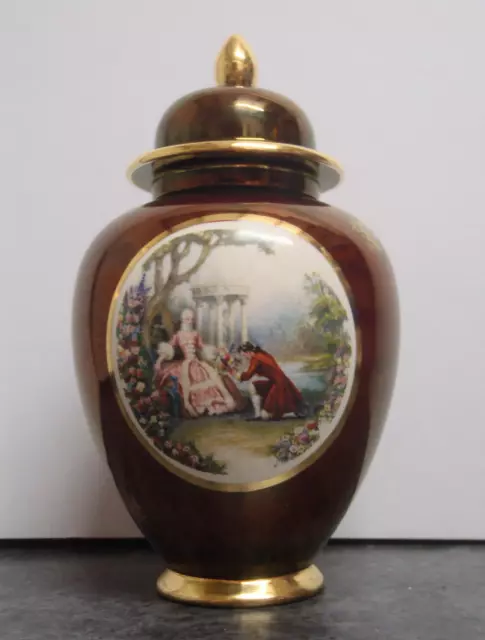 Vintage Carlton Ware Lidded Ginger Jar/Urn