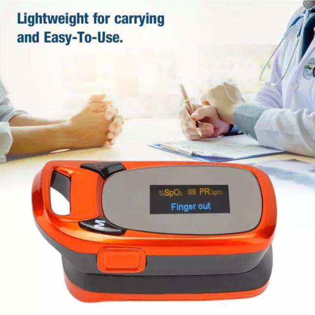 Pulse Oximeter Blood Oxygen Heart Monitor SpO2 Meter Finger Tip PulseOx A32