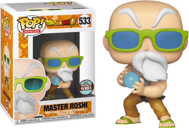Mike Mcfarland Signed Autographed Master Roshi Funko Pop Dragon Ball Z  BECKETT 6