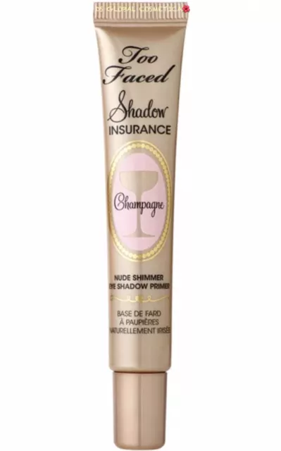 Too Faced Shadow Insurance Nude Shimmer EyeShadow Primer Champagne🌺travel Size