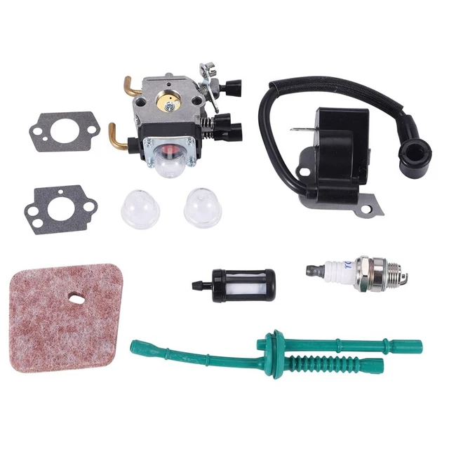 Kit Carburateur Professionnel Pour FS55, FS38, KM55 - Inclut Carbu, Joints, Bougie, Filtre