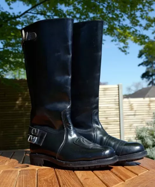GOLDTOP TROPHY MOTORCYCLE Boots w Itshide Commando Soles UK 8 EU 42 OSW 75.00 PicClick UK