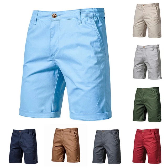 Pantaloncini Uomo In Velluto - Con Coulisse - Casual E Sportivi - Traspiranti - Per Estate E Fitness