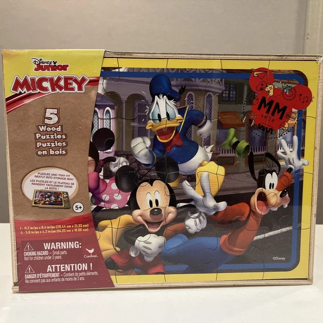 ROMPECABEZAS DE MADERA Mickey Mouse Disney Junior EUR 5,10