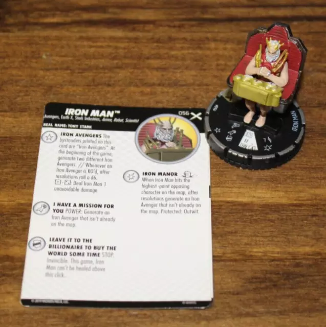 Heroclix Earth X Iron Man SR #056