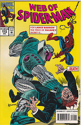Web of Spider-Man #114 Vol. 1 (1985-1998, 2012)Marvel Comics,Direct