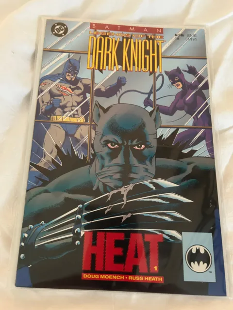 Batman Legends Of The Dark Knight #46-49 Complete HEAT Story Arc DC Comics 1993