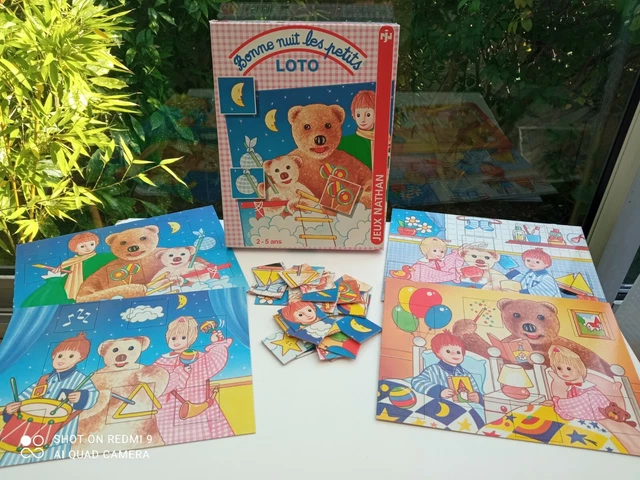 Puzzle Bonne nuit les petits Jeu Nathan - Grenier d'enfance