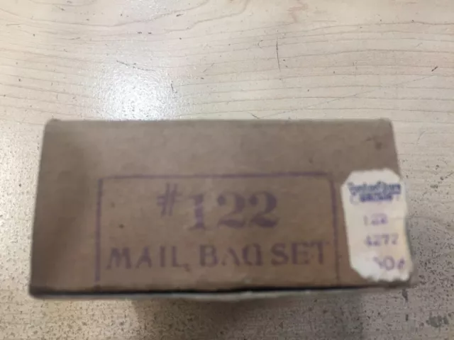 Lionel Prewar #122 Mail Bag Set - Sparate Sale Item - Vhtf   - Make Offers!!!!