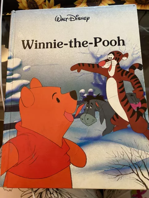 Walt Disney Winnie The Pooh Disney Classic Series Hardcover Book 1989 B50
