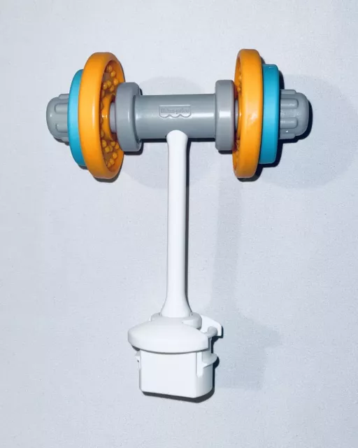 Fisher Price FITNESS FUN Jumperoo Replacement Part Barbell Toy NEW