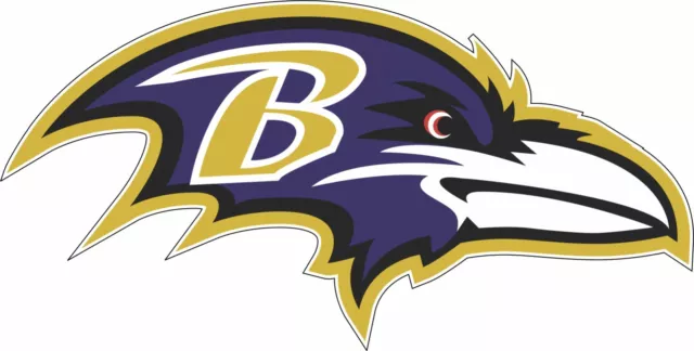 Baltimore Ravens NFL Bumper Window Sticker Vinyl Decal