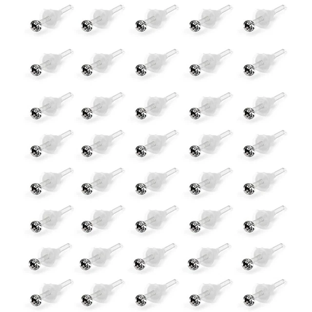 20 Griffes De Sertissage Strass Rondes Dorées/argentées - Base Octogone 14x10mm Pour Customisation