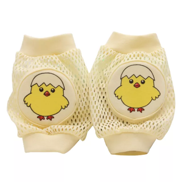 1 Pair Baby Knee Pads Cute Decorative Thick Pad Chicken Crawling Elbow Cushion