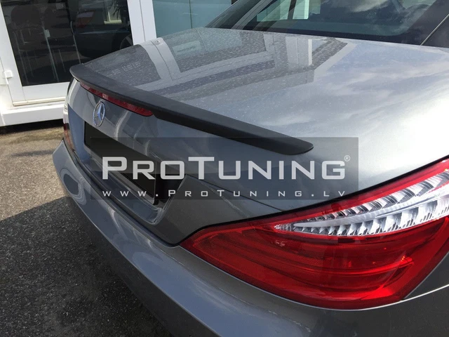 Aileron Coffre Arrière Pour Mercedes Classe A W177 (A180, A200, A35) 2019-2024 - Noir Brillant, Fixation Adhésive