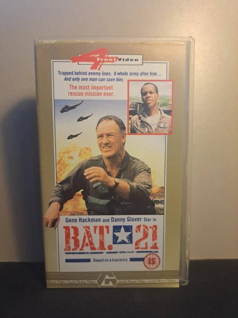 BAT 21 - 1988 VHS - Classic 80's Movie £3.00 - PicClick UK