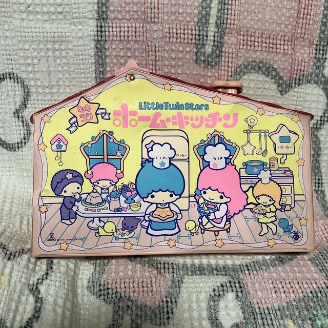 Sanrio Retro vintage 1976 Little Twin Stars Kikirara Home Kitchen Bad Condition