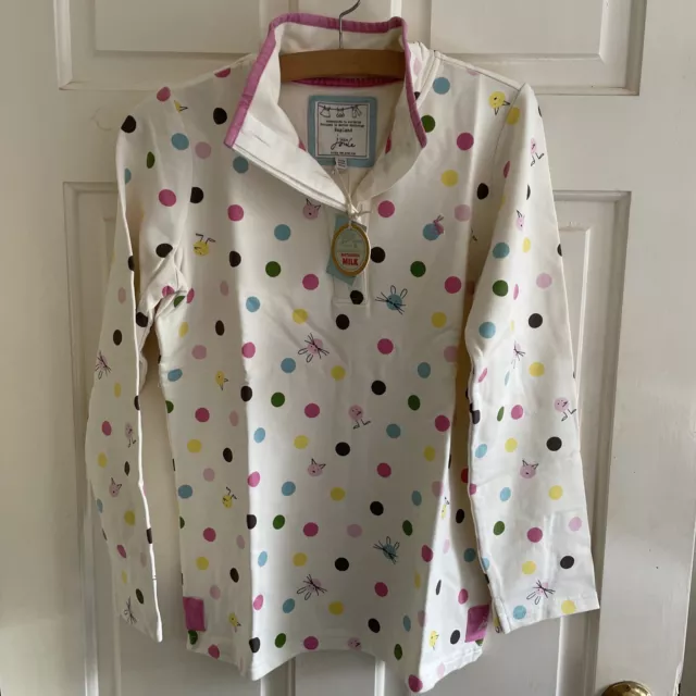 Joules Girls Top Age 11-12 Years BNWT