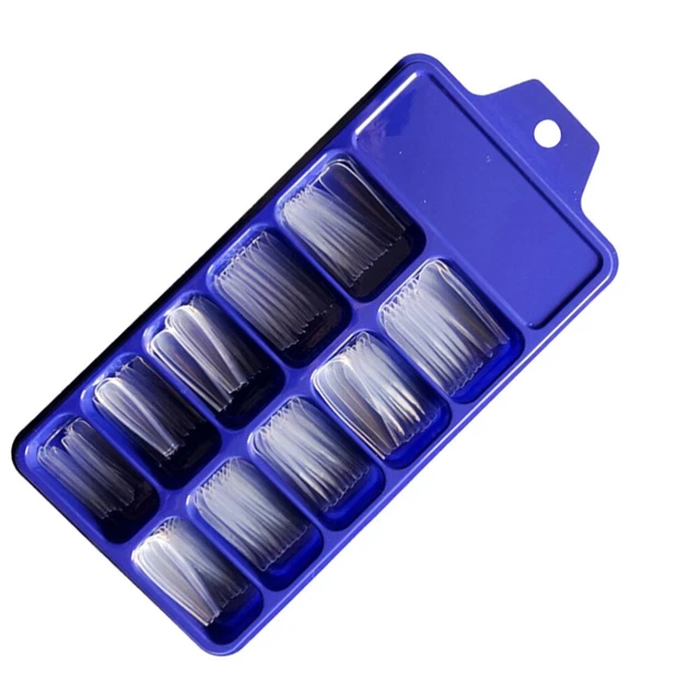 2 scatole decalcomanie per unghie adesivi manicure unghie artificiali copertura falso
