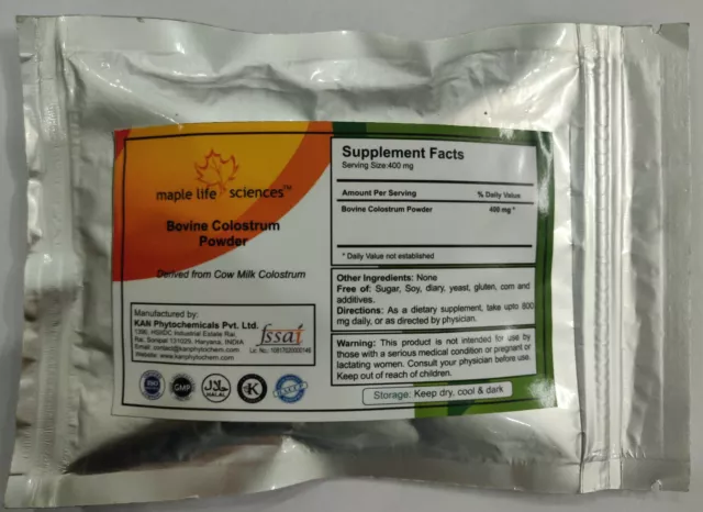 Bovine Colostrum Powder Natural Pure & High Quality Cow Milk Colostrum Powder