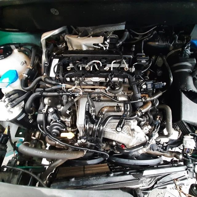 MOTOR ENGINE VOLKSWAGEN Caddy IV Van 2.0 TDI 102 (DFSD) 2018 04L100090F ...