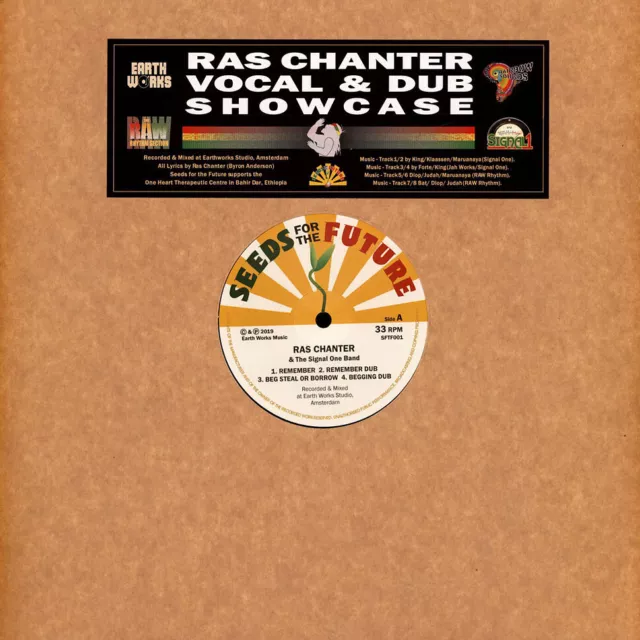 Ras Chanter - Vocal & Dub Showcase (Vinyl LP - 2022 - EU - Original)