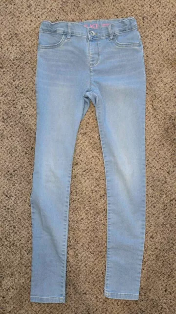 The Children's Place Girls Jegging Skinny Denim Jeans Pants Light Wash Size 12