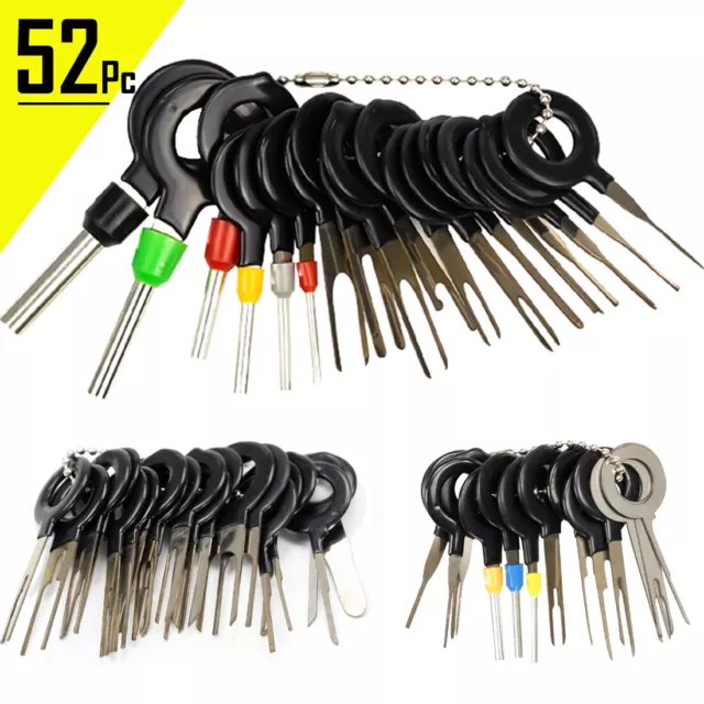 76 PCS TERMINAL Ejector Kit Connector Pin Removal Tool Mechanic Suit Wire  £12.99 - PicClick UK