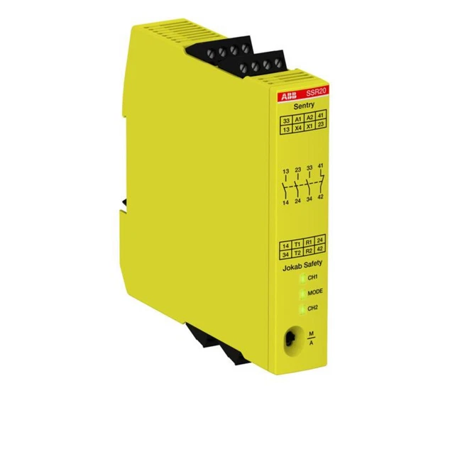 ABB Safety Relays ABB Sentry SSR20 24VDC Sentry SSR32 24VDC Sentry SSR42 24VDC