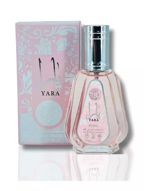 Eau de parfum Yara rose 50ML EDP  femmes dubai uae ard al zaafaran yara