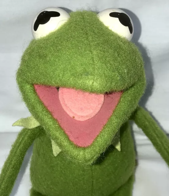 Vtg 1976 Kermit The Frog Fisher Price Jim Henson Muppet Plush #850