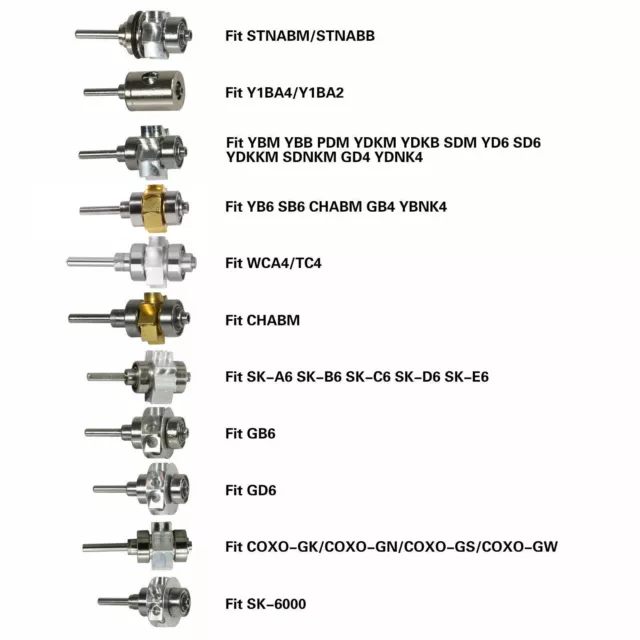 Rotor de turbine à cartouche dentaire pour pièce à main NSK haute vitesse (LED)