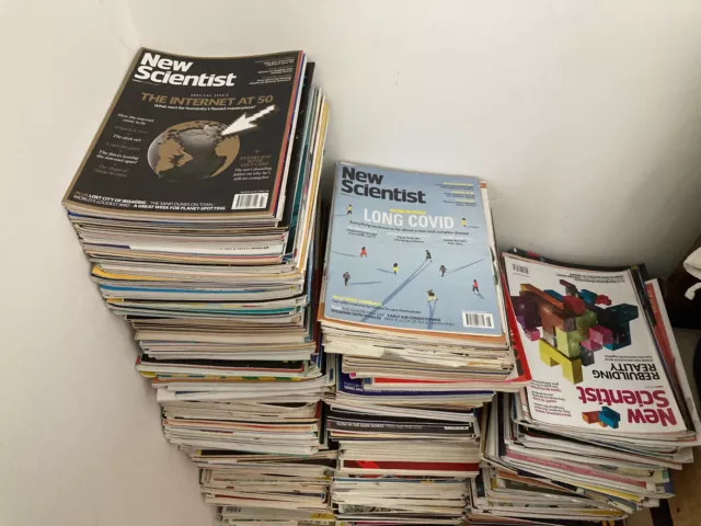 New Scientist Magazines 10 year Weekly Collection: 2014-2024