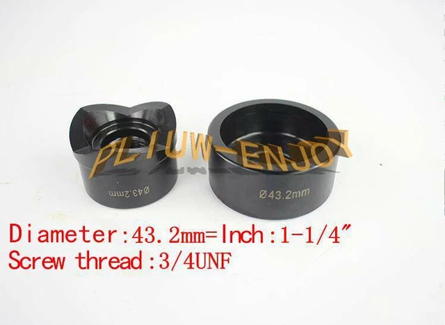 1PCS Hole Tool molds For TPA-8 Hydraulic Knockout Punch Driver 43.2mm
