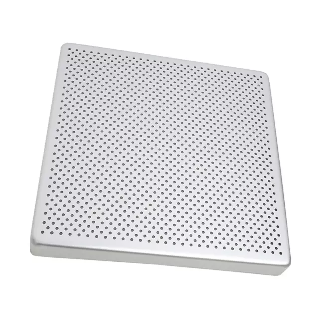 Perforated Half Sheet Pan Party Easy Clean Pizza Crisper Pan Baking Roasting