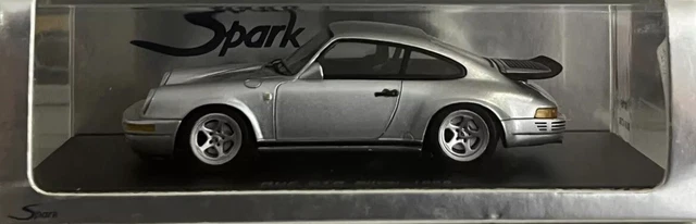 Spark S0706 1/43 Porsche 911 RUF CTR 2 1997 silver Model Car From Japan