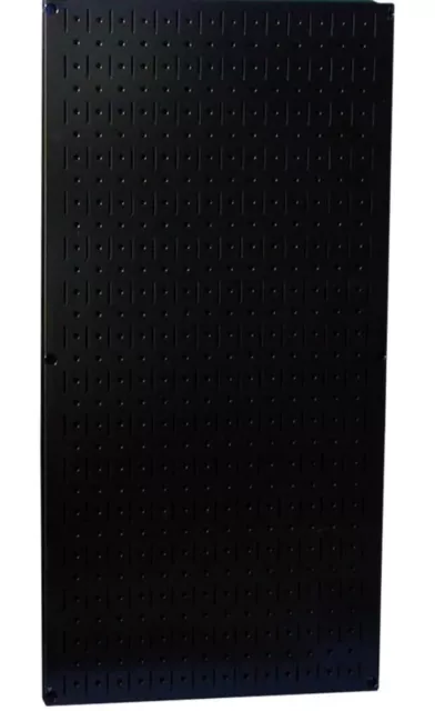 Pegboard Garage Tool Organizer, Black (2 Pack)  Wall Control 32×16 In