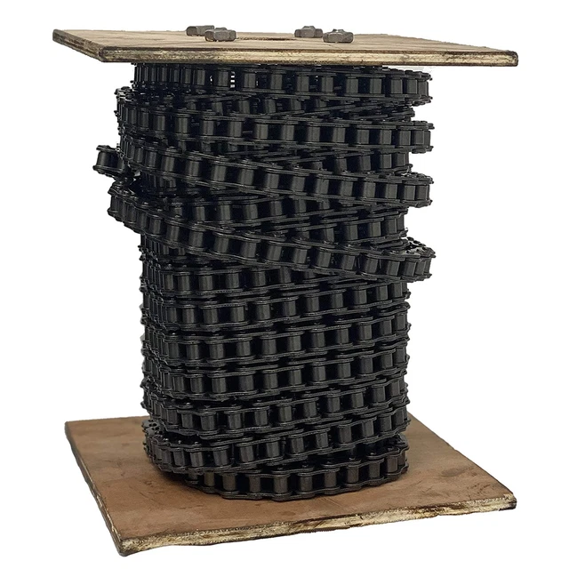 #60 Heavy Duty Roller Chain - 50 Feet + 5 Free Connecting Links - #60H