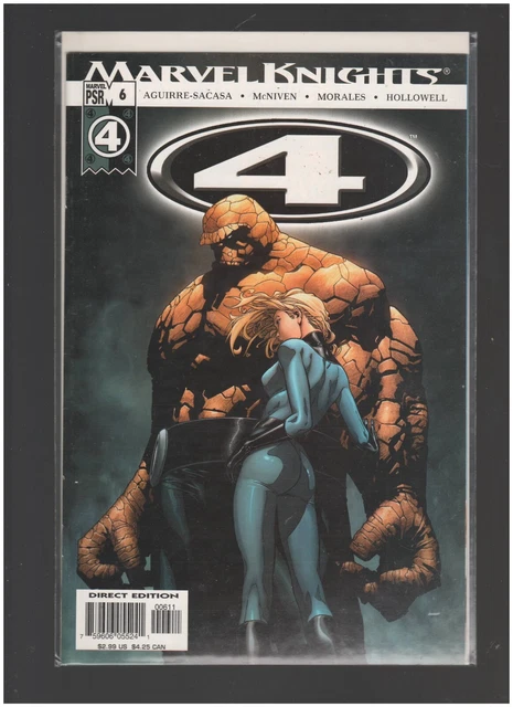 Marvel Knights: 4 #6 Marvel Comics Fantastic Four 2004 MCU
