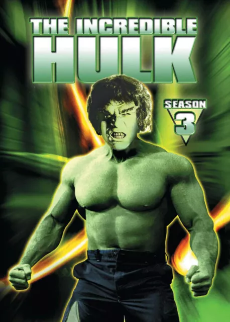 The Incredibile Hulk - la Terza Completa Seaso Nuovo DVD